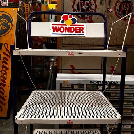 Vintage WONDER BREAD DISPLAY RACK 19-33