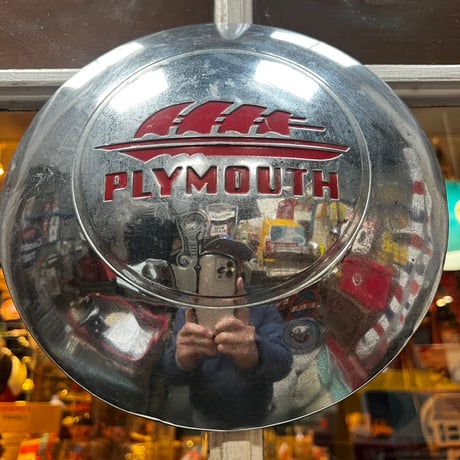 Vintage PLYMOUTH ホイール キャップ 18-101-4
