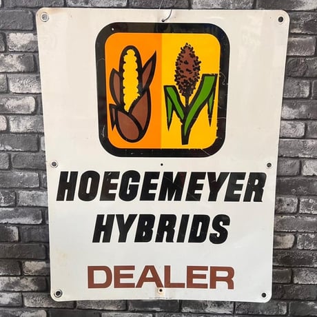 HOEGEMEYER　ヴィンテージ　看板　(11)93-2