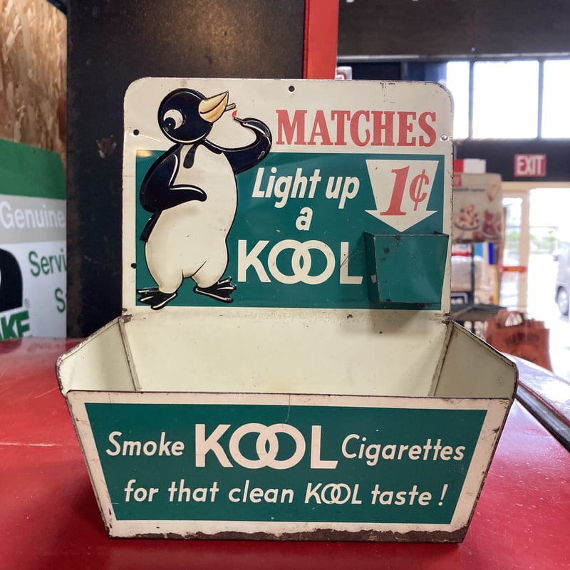 ペア！1950’ｓ KOOL クール たばこ ペンギン ビンテージ 塩＆胡椒入れ ペア！1950's KOOL クール たばこ ペンギン ビンテージ 塩＆胡椒入れ