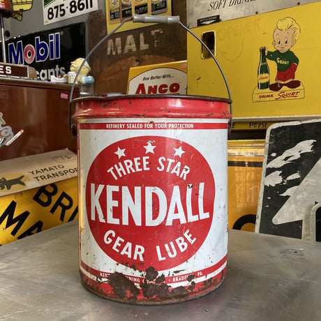 KENDALL ヴィンテージ　オイル缶　16-371