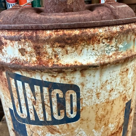 Vintage UNICO Motor Oil オイル缶 20-25