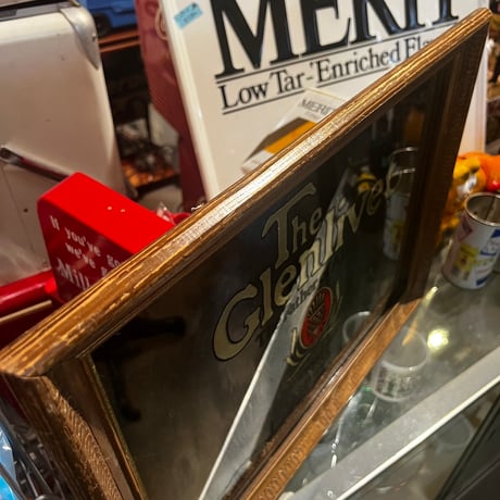 Vintage  The Glenlivet パブミラー　18-240