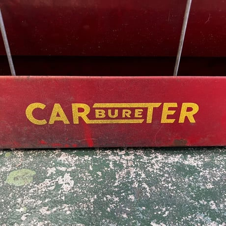 ヴィンテージ　ウォールラック　CARTER　CARBURETER　15-400