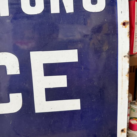 Vintage HORTON'S ICECREAM ホーロー看板 20-127