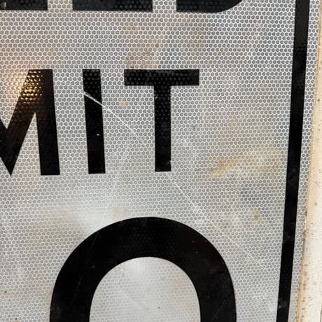 Vintage SPEEDLIMIT30 ロードサイン 20-202-53