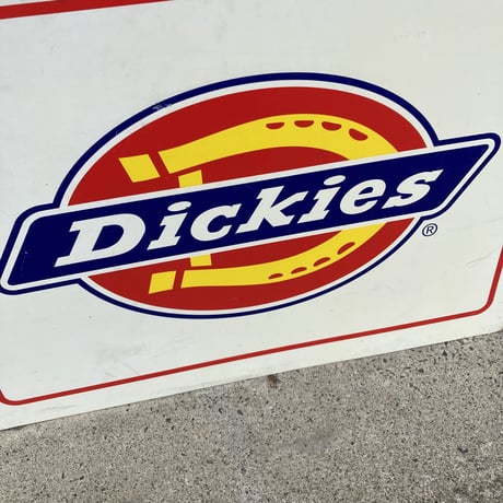 Dickies　ヴィンテージ　両面プラスチック看板　13-73-2