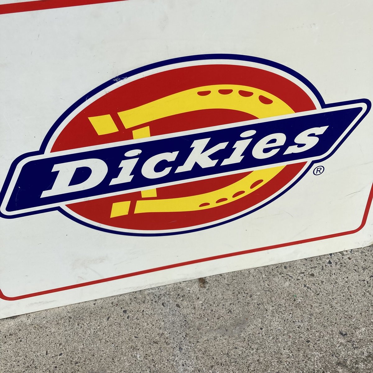 Dickies ヴィンテージ 両面プラスチック看板 13-73-2 | BigBear