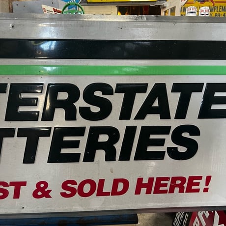 INTERSTATE BATTERIES　大型　看板　15-269