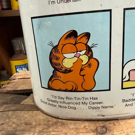 Vintage GARFIELD トラッシュ缶 20-83-9