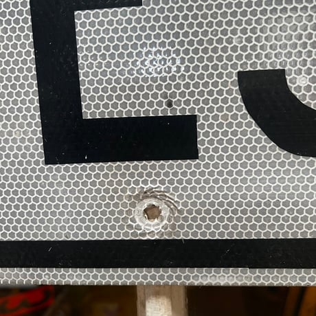 Vintage roadsign　WEST　18-81-31