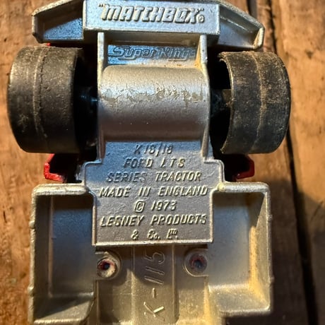 Vintage MATCHBOX SuperKings タンクローリートラック 20-428-18