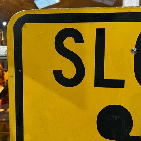 Vintage SLOW CHILDREN SIGN 19-112-2