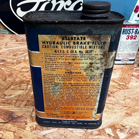 Vintage ALLSTATE OIL CAN 16-c-53