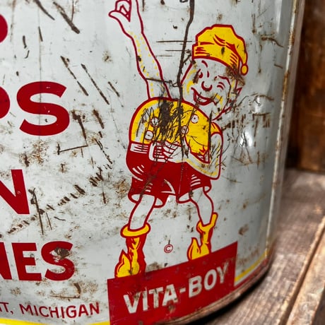 Vintage Vita-Boy Potato Chips Can 19-284