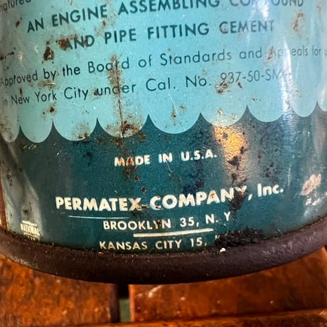 Vintage Permatex Aviation Form-A-GASKET OIL CAN 16-c-19