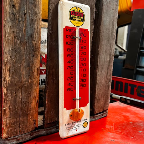 Vintage SHELL Thermometer 20-209
