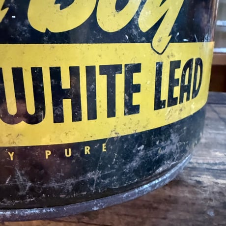 Vintage Dutch Boy Soft Paste White Lead 缶 21-284-2
