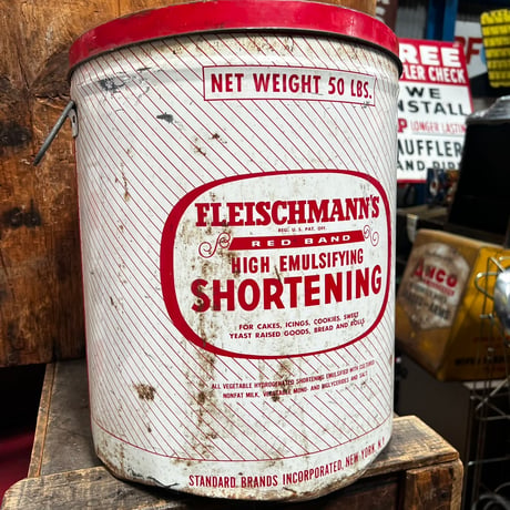 Vintage Shortening Can 11-14