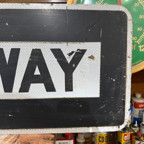 Vintage ONEWAY ロードサイン 21-213-3