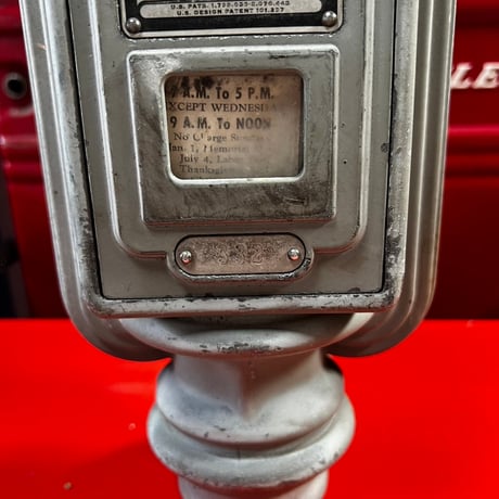 Vintage　parking meter 18-116