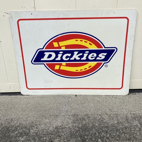 Dickies　ヴィンテージ　両面プラスチック看板　13-73-2