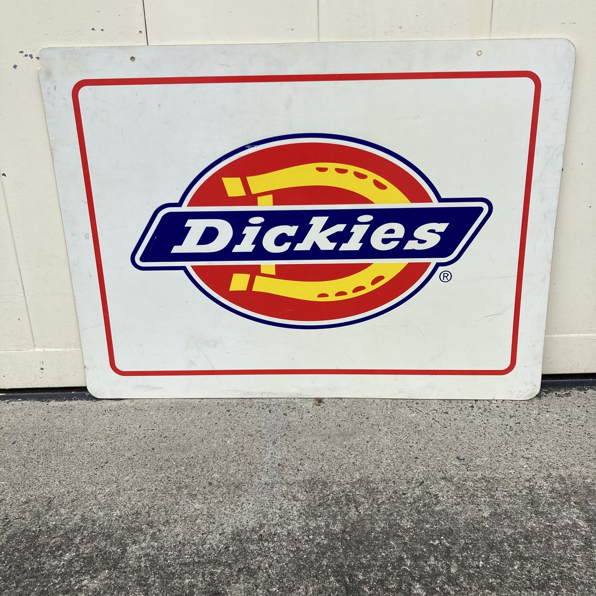 【Dickes ディッキーズ】プラスチック看板 Dickes ディッキーズ】プラスチック看板 Yahoo!オークション