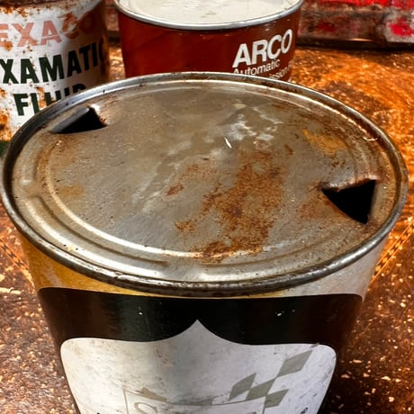 TEXACO ARCO Sears ヴィンテージ　オイル缶【3缶SET】　16-ｃ-81