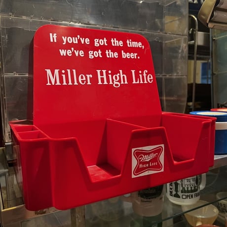 ヴィンテージ　Miller beer display case