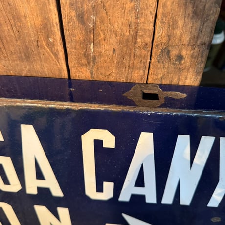 Vintage TOPANGA CANYON BLVD. 両面琺瑯看板 17-309
