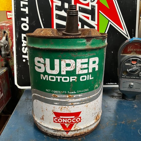 Vintage CONOCO OIL CAN 18-112