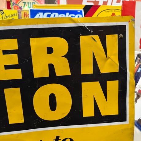 Vintage WESTERN UNION 看板 21-100