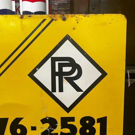 Vintage PLAZA ROYAL INC 両面 SIGN 17-298