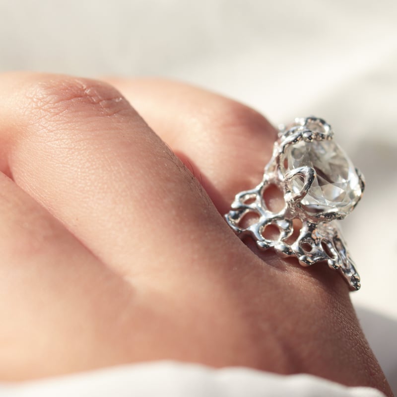 SV950リング「whisper：D」 | Torusya jewelry