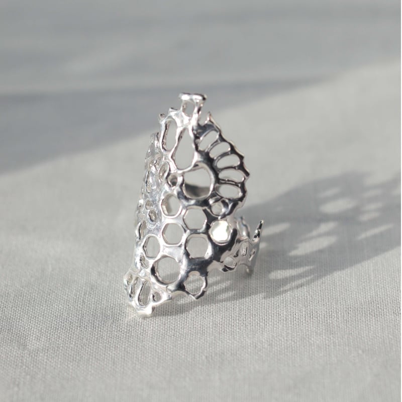 ハンドメイドリング　SV950 SV950リング「whisper：D」 | Torusya jewelry