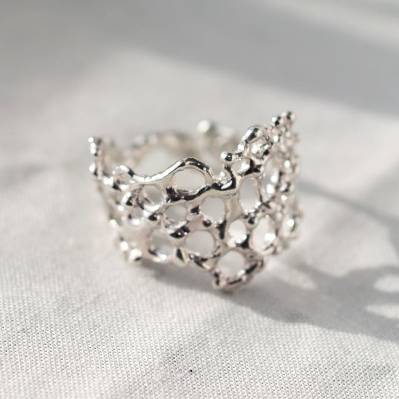 SV950リング「whisper：A」 | Torusya jewelry