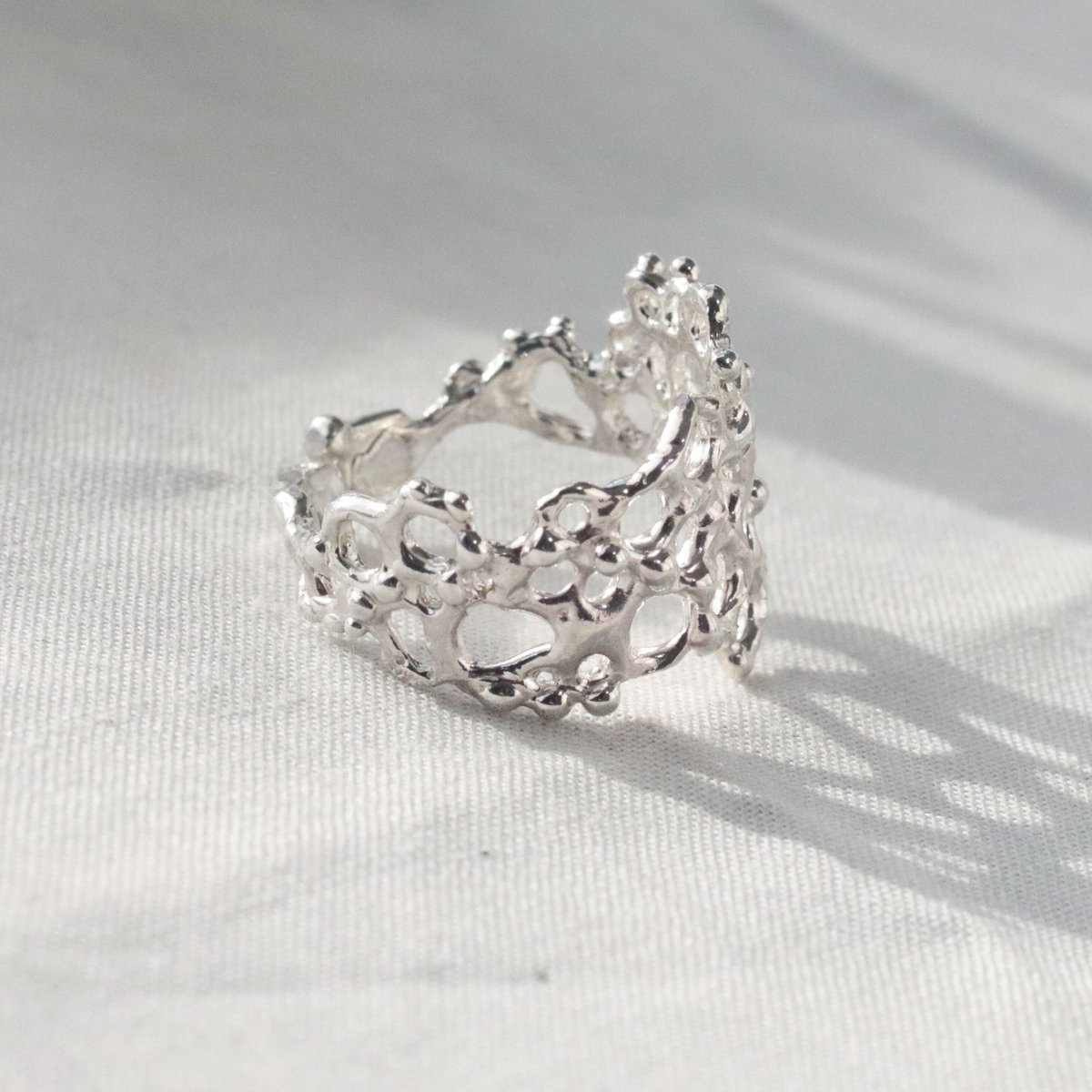 nitrow UNDERGROUND リング　SV９５０ SV950リング「whisper：A」 | Torusya jewelry