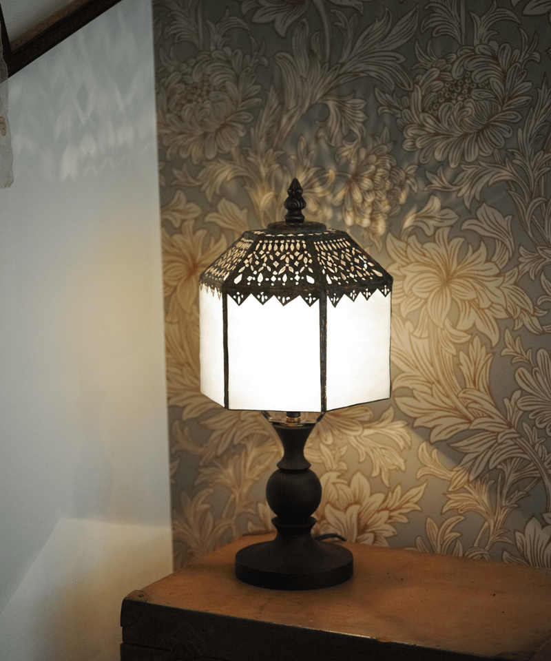 ☆レザビヌフ/LES HABITS NEUFS/アンティーク生地/シェード☆ ランプ