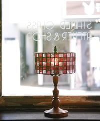 Gingham Stand -Pink-