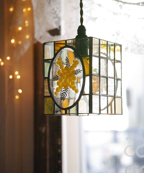 【受注制作】Maille -Mimosa- Pendant light