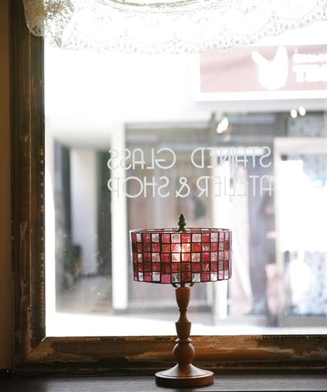 Gingham Stand -Pink-