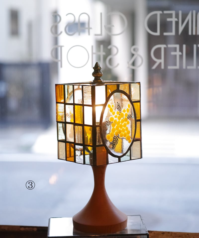 受注制作】Maille -Mimosa- Table lamp | nido online