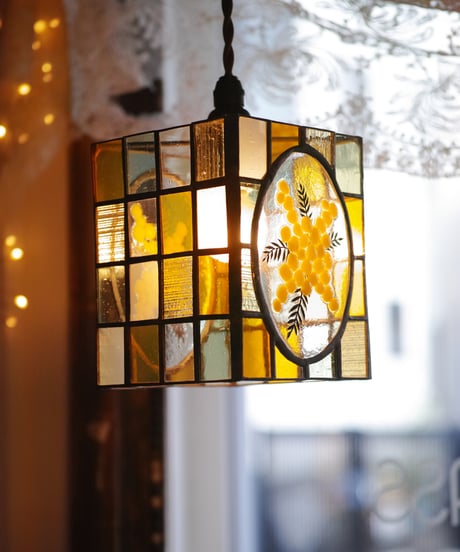 【受注制作】Maille -Mimosa- Pendant light