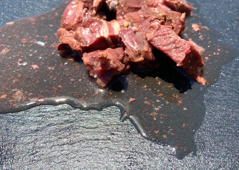 ペット用レトルト】常温保管熊本県産鹿肉サイコロ | ペット家ヨシナガ