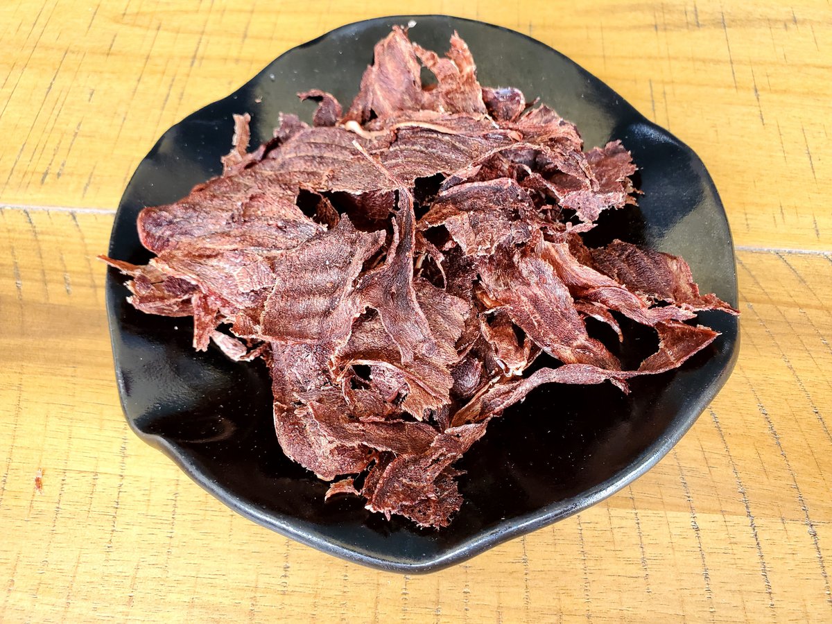ペット用】熊本県産 鹿肉ジャーキー 超薄切り 30g | ペット家ヨシナガ