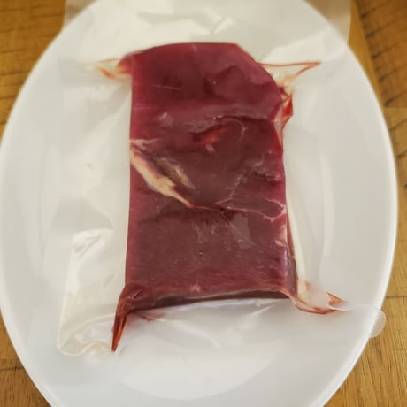 【ペット用】熊本県産 生鹿肉ステーキ 100g【冷凍】