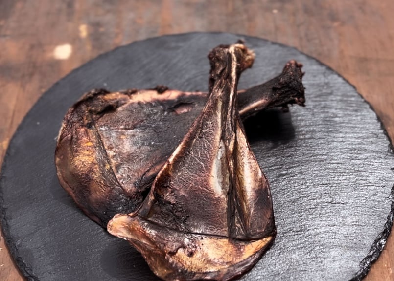 ペット用】熊本県産 鹿うちわ骨 200g 無添加 犬のおやつ ペットの