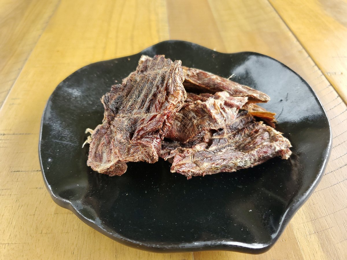 ペット用】熊本県産 鹿肉ジャーキー 厚切り 300g | ペット家ヨシナガ