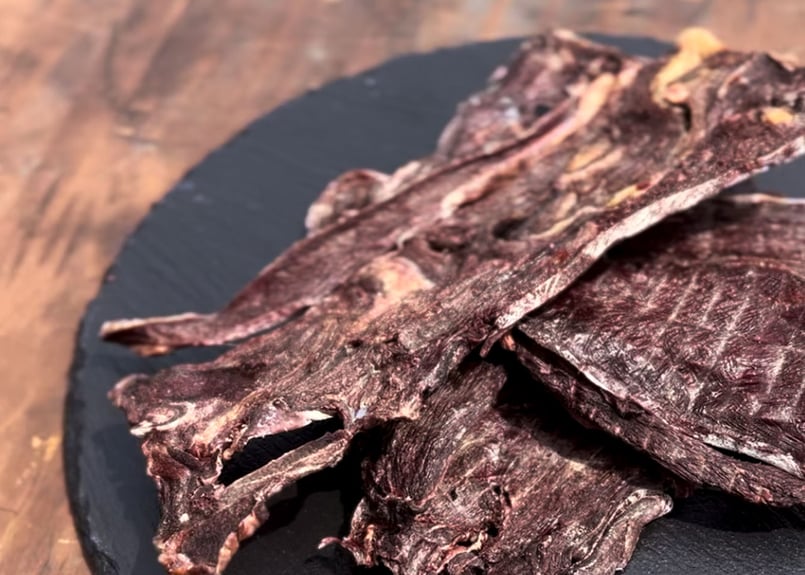 ペット用】熊本県産 鹿肉ジャーキー 薄切り 選べる容量 無添加 犬の