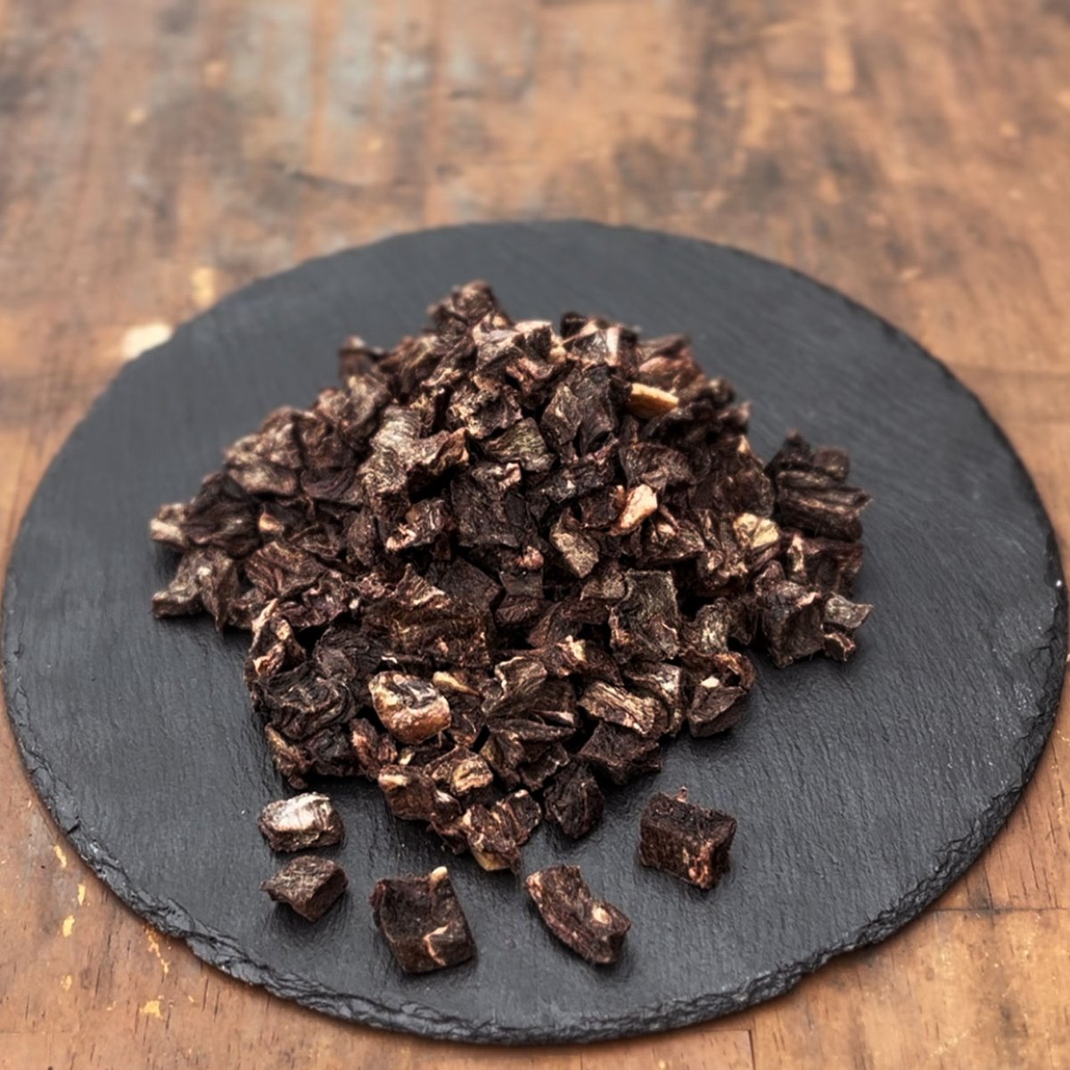 ペット用】熊本県産 鹿肉サイコロジャーキー300g 無添加 犬の